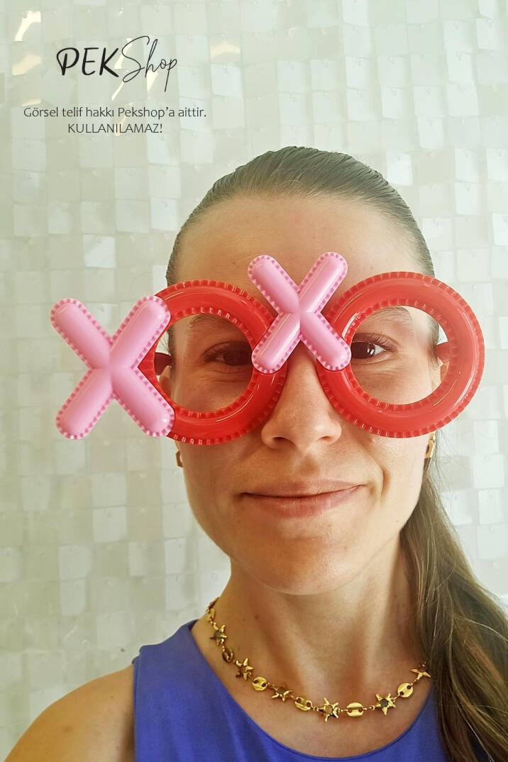 Mat Xoxo Gözlük Parti Gözlüğü Bekarlığa Veda Gözlüğü - 4