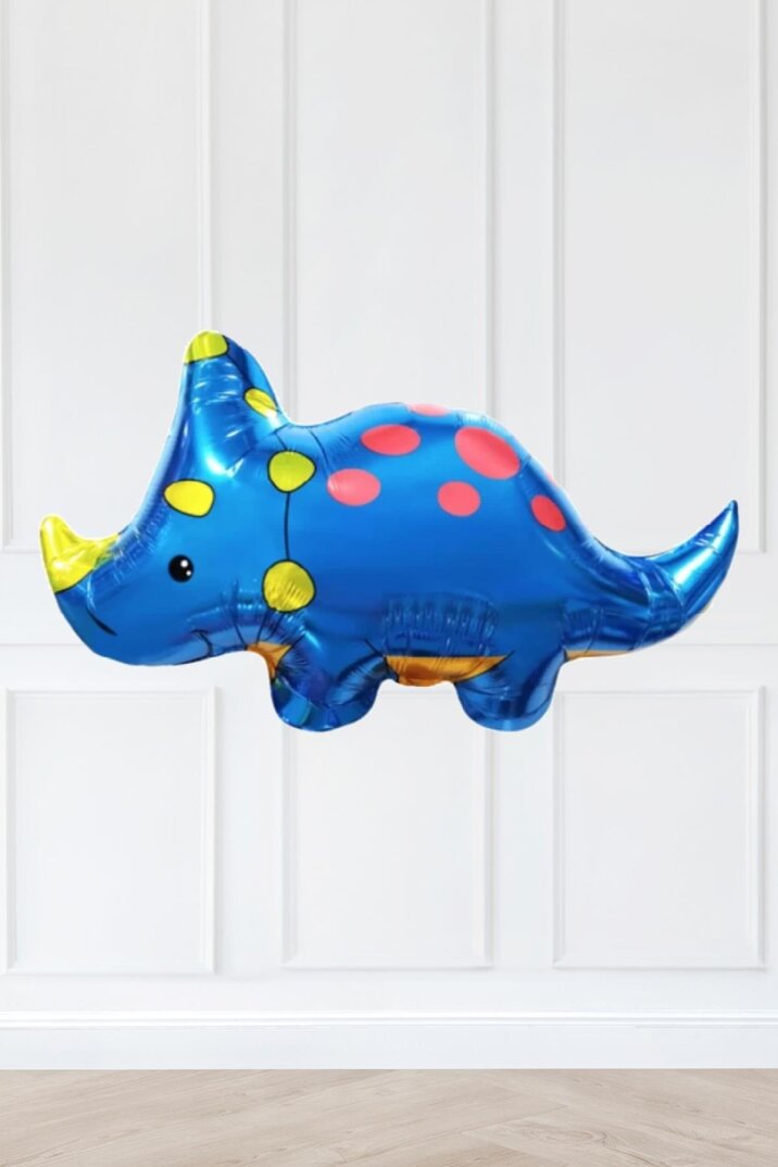 Mavi Gergedan Folyo Balon - 2