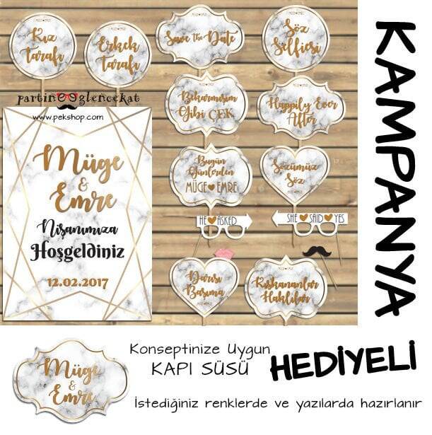 Mermer Gold Konsept 2li Kampanyalı Paket - 1