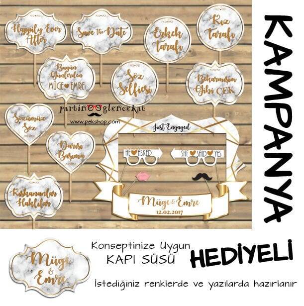 Mermer Gold Konsept 2li Kampanyalı Paket - 1