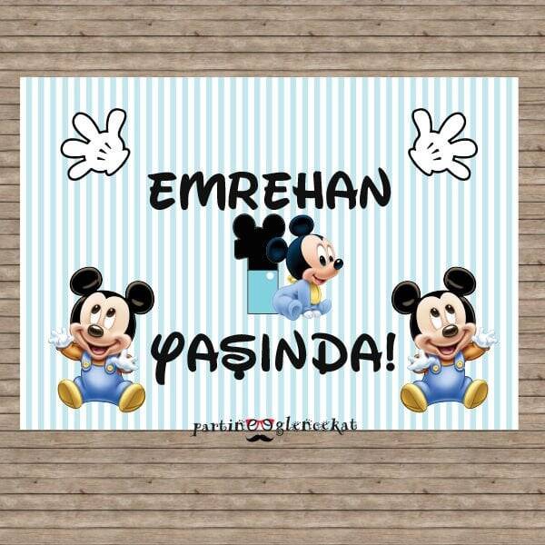 Mickey Mouse Konsept Amerikan Servis - 1