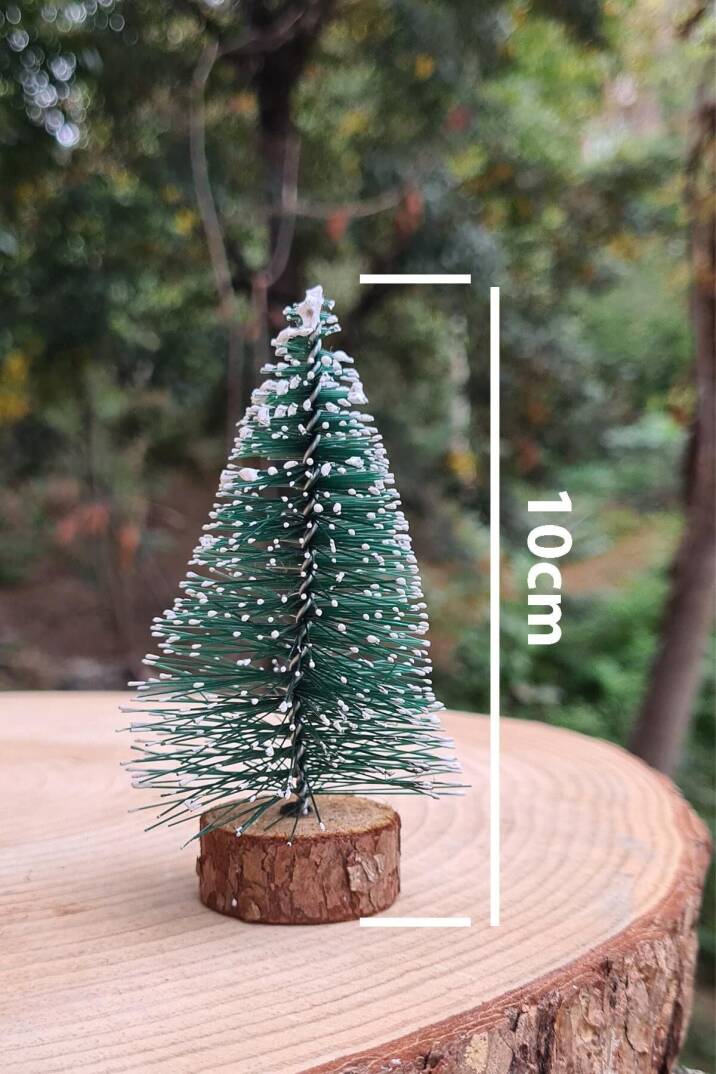 Mini Yılbaşı Ağacı Masa Üstü Süs Çam Ağacı - 2