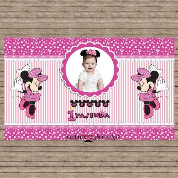 Minie mouse Konsept Afiş - 1