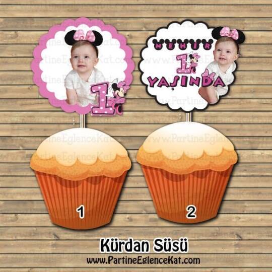 Minie Mouse Konsept Kürdan Süsü