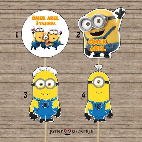 Minions Konsept Kürdan Süsü - 1