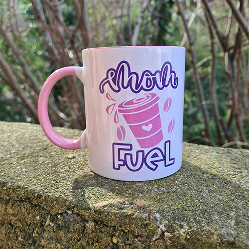 Mom Fuel Yazılı Kupa - 1