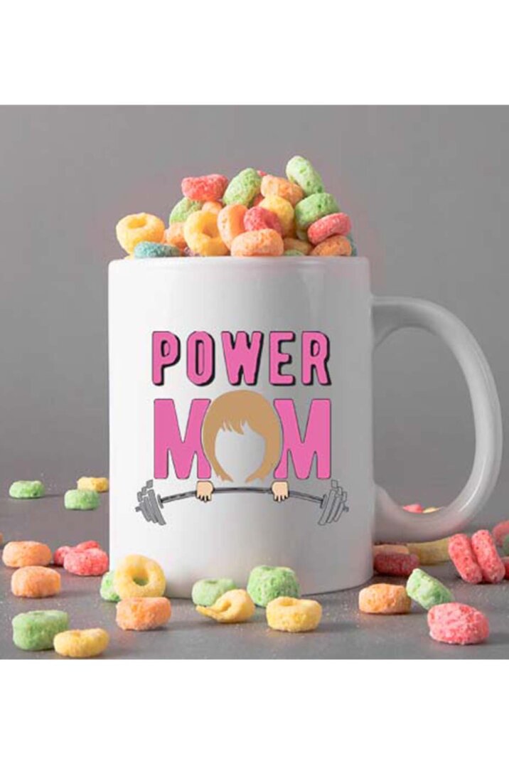 Mom Power Anneye Özel Kupa Bardak - 1
