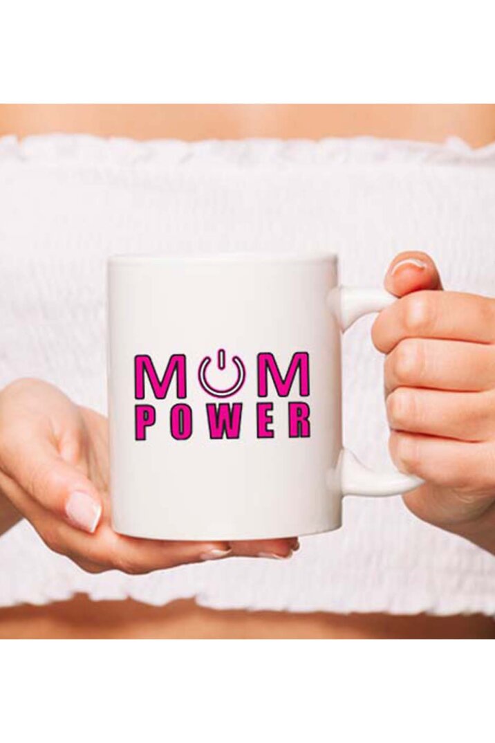 Mom Power Anneye Özel Kupa Bardak - 1