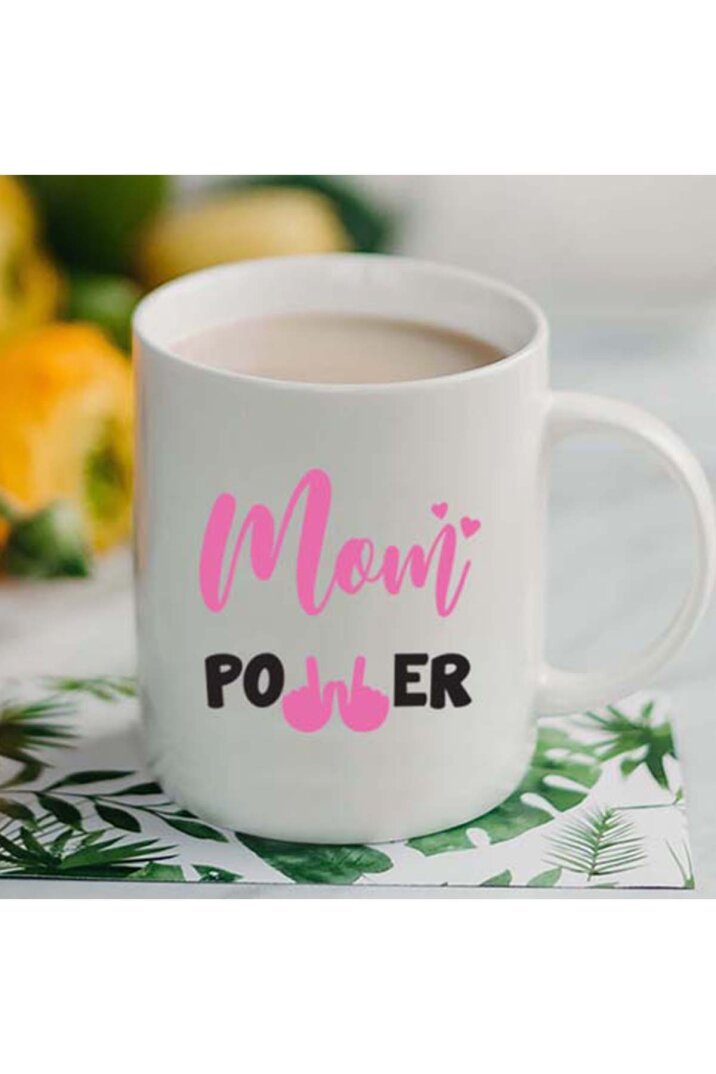 Mom Power Anneye Özel Kupa Bardak - 1
