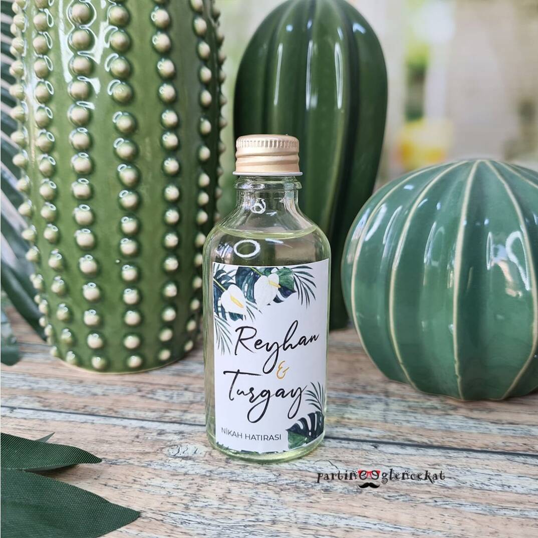 Monstera Zambak Konsept Kolonya Hediyelik - 5