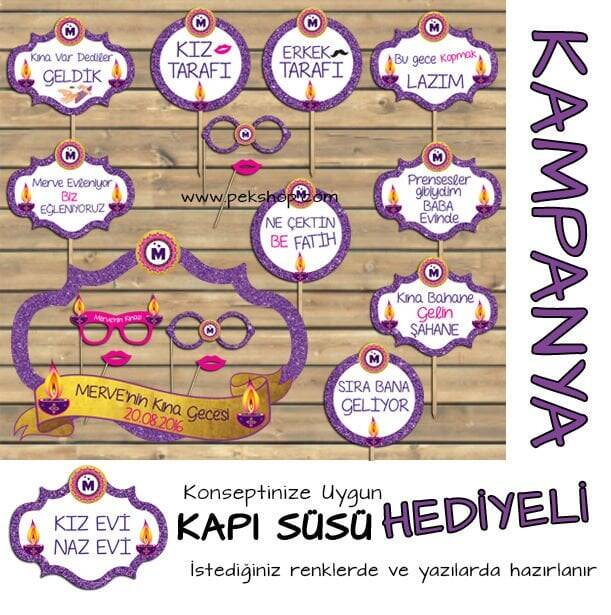 Mor Parıltılı Konsept 2'li Kampanyalı Paket - 1