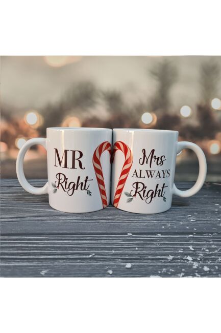 Mr Right Mrs Always Right Kupa Takımı - Yılbaşı Hediyesi