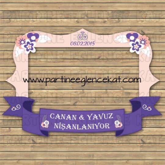 Nişan Hatıra Fotoğraf Çerçevesi - 1239