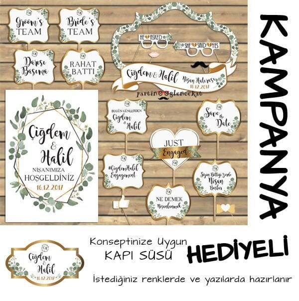 Okaliptus Yapraklı Konsept 3lü Kampanyalı Paket - 1