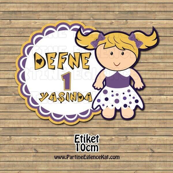 Oyuncak Bebek Konsept 10 Adet 10cm Etiket - 1