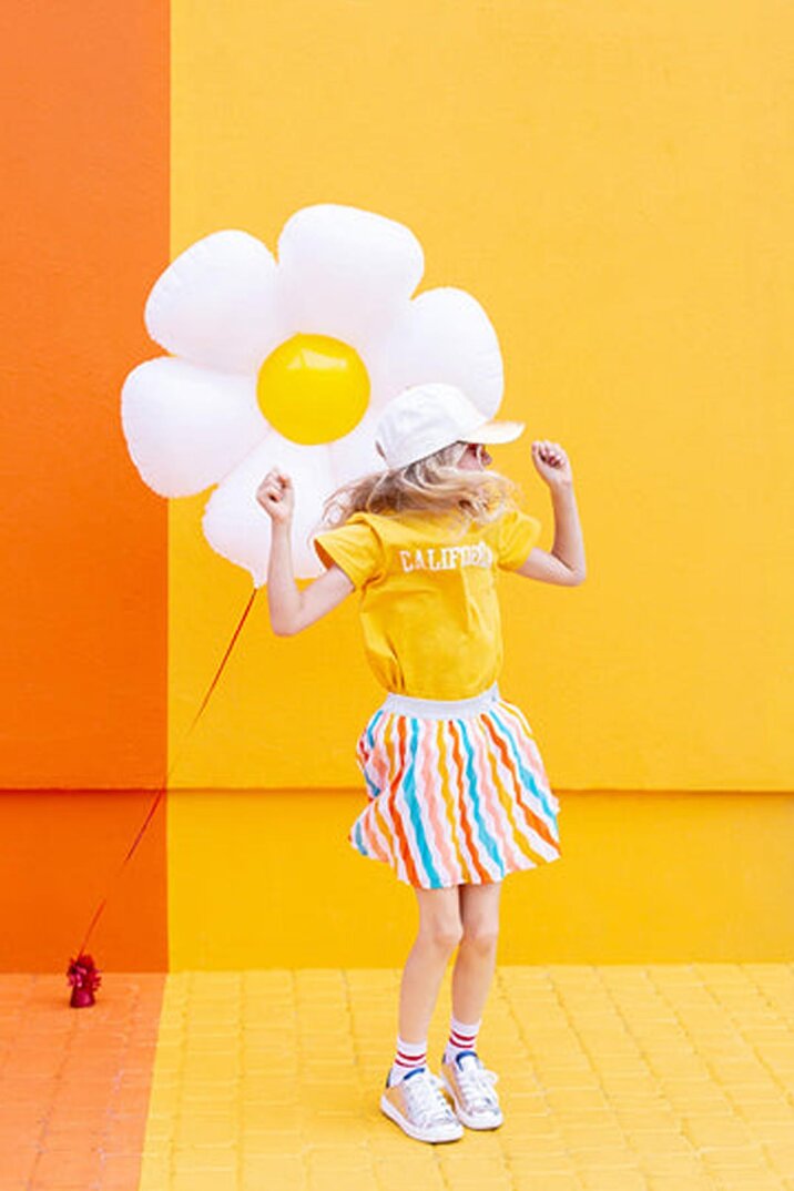 Papatya Folyo Balon 35 cm Küçük Boy - 1