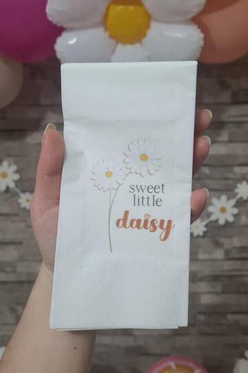 Papatya Konsept Peçete Sweet Little Daisy Sunum Peçetesi 20li - 2