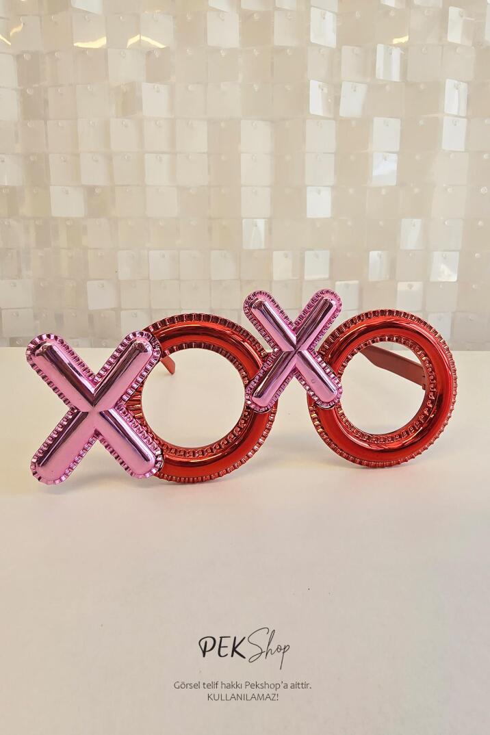 Parlak Xoxo Gözlük Parti Gözlüğü Bekarlığa Veda Gözlüğü - 3