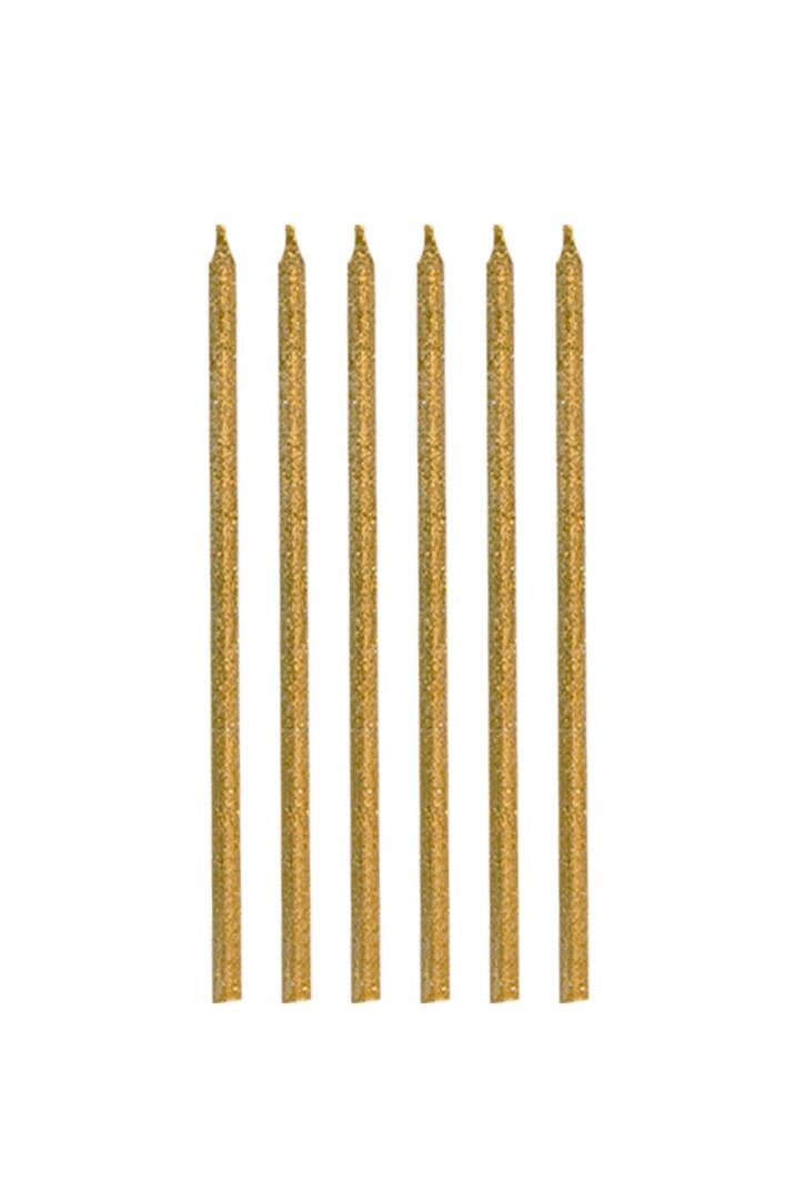 Pasta Mumu Simli Gold Mum 6lı Paket - 2