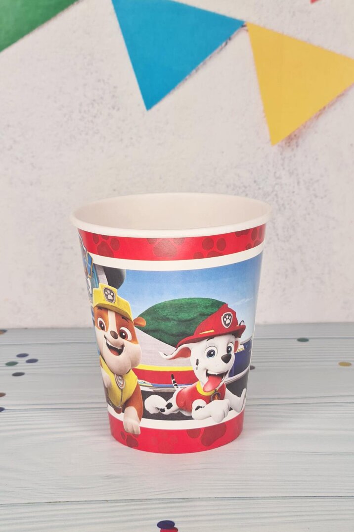 Paw Patrol Karton Bardak 8oz 8 li - 2