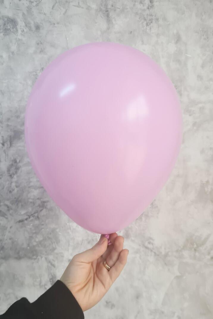 Pembe Balon 10 Adet - 12 inc 30 cm Parti Balonu - 1