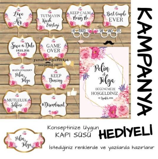Pembe Çiçekler Gold 2li Kampanyalı Paket