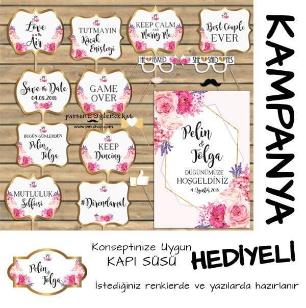 Pembe Çiçekler Gold 2li Kampanyalı Paket - 1