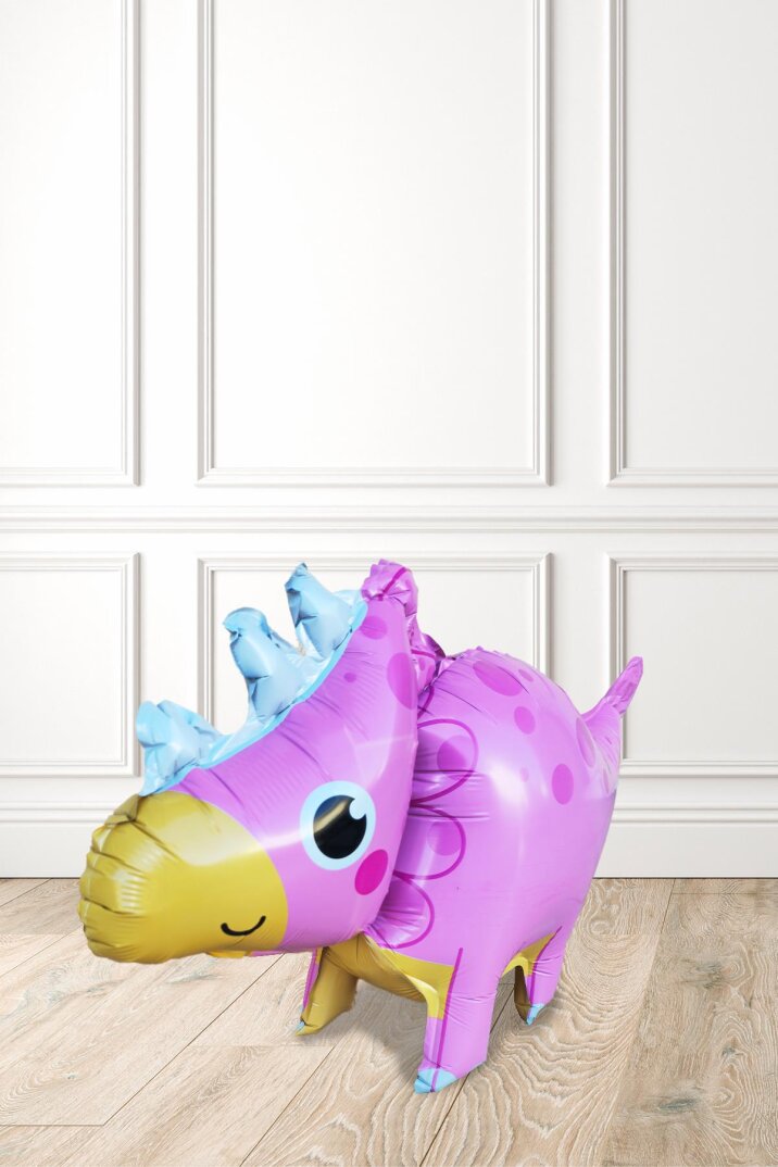 Pembe Gergedan Folyo Balon - 1