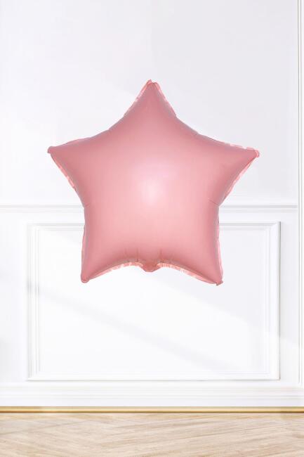 Pembe Yıldız Balon 18inç 45cm Pembe Renk Balonlar