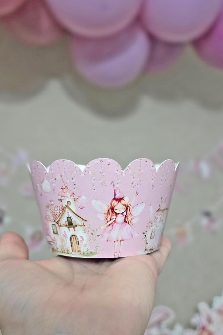 Peri Kızı Konsepti Cupcake Sargısı 10'lu - 2