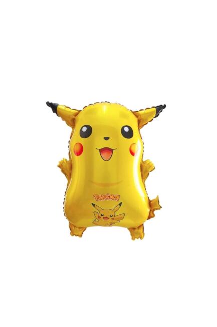 Pikachu Folyo Balon Pokemon Temalı Doğum Günü Süsleri - 2