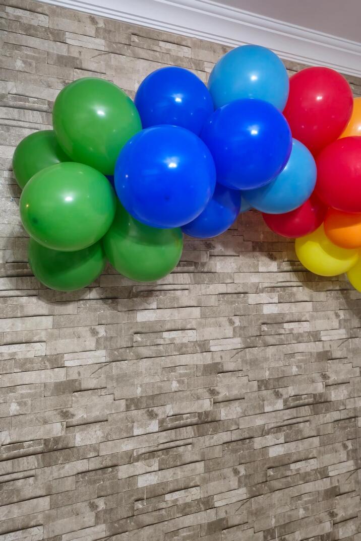 Pokemon Konsept Doğum Günü Balon Zinciri Seti Masa Üstü Pano ve Bannerlı Doğum Günü Süsleme Seti - 4