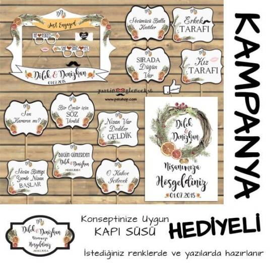 Portakal Çam Konsept 3lü Kampanyalı Paket