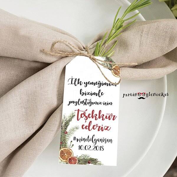 Portakal Çam Konsept Peçetelik - 1