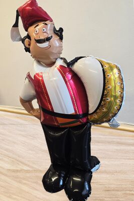 Ramazan Davulcusu Folyo Balon Ramazan Süsleme Balonu 120cm - 3