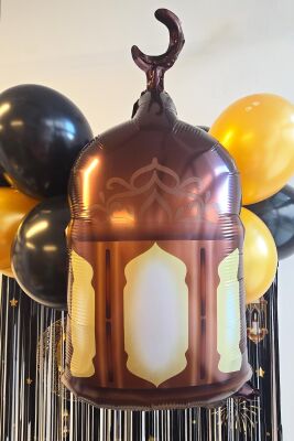 Ramazan Feneri Folyo Balon Ramazan Süsleri Ramazan Balonu - 1