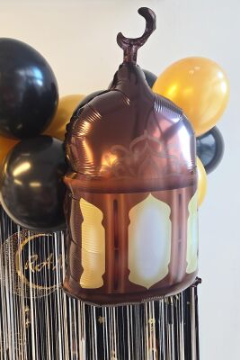 Ramazan Feneri Folyo Balon Ramazan Süsleri Ramazan Balonu - 4
