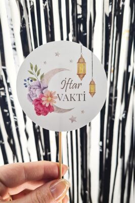 Ramazan Sofrası Kürdan Süsleri İftar Vakti Lüks Büyük Boy 10lu Paket - 2