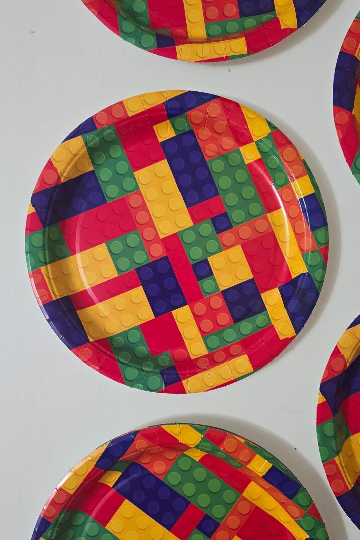 Renkli Bloklar Karton Tabak 8 li Paket - 1