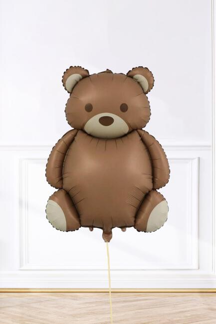 Retro Büyük Ayı Teddy Bear Folyo Balon 65x90 - 1