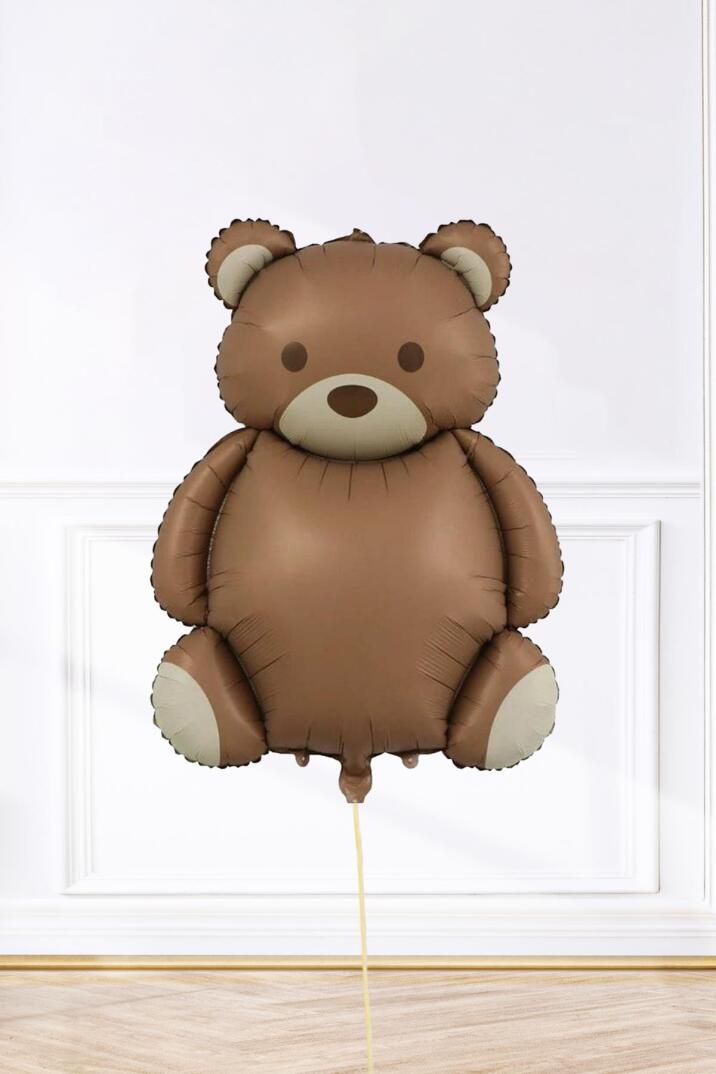 Retro Büyük Ayı Teddy Bear Folyo Balon 65x90 - 1