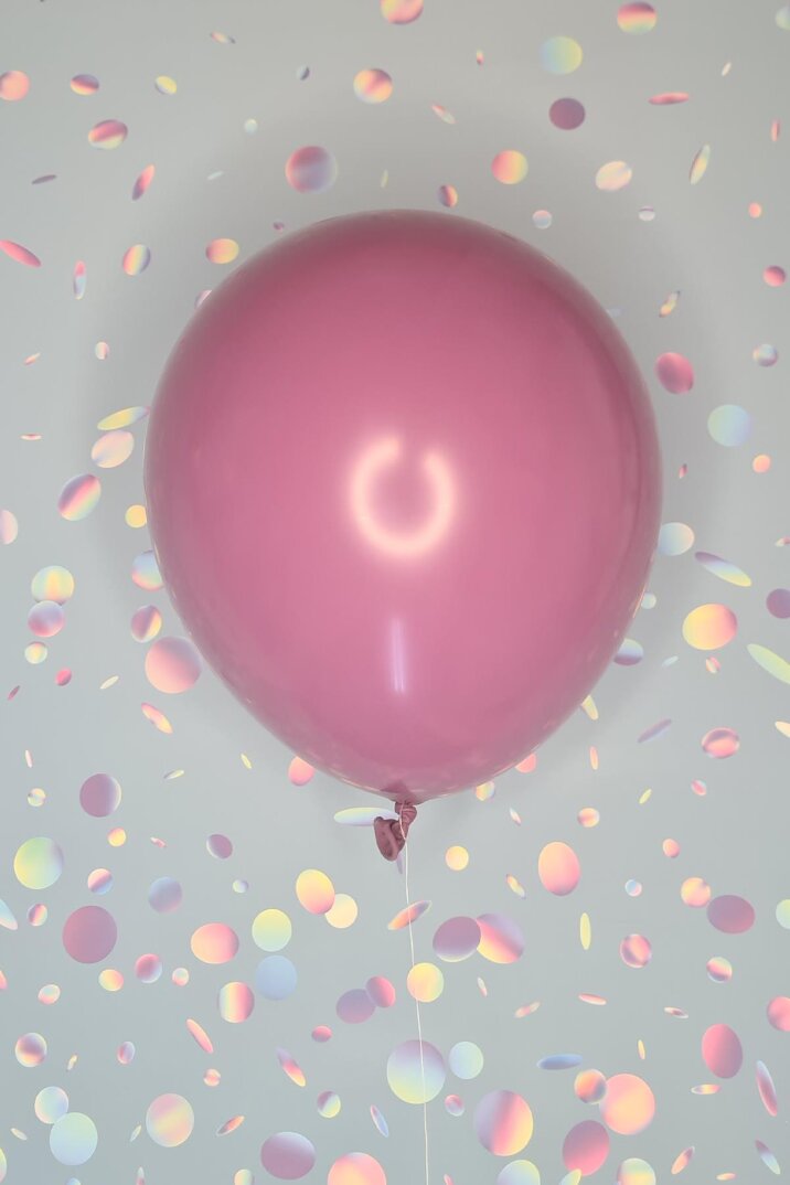Retro Wild Berry Lateks Balon 12 inç Retro Renk Balonlar 10 lu - 1