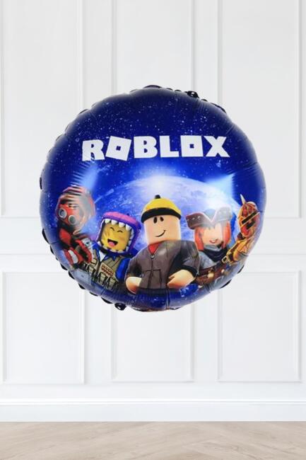 Roblox Yuvarlak Folyo Balon Mavi - 2