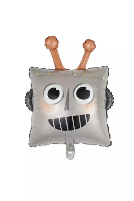 Robot Kafası Folyo Balon 66cm - 2