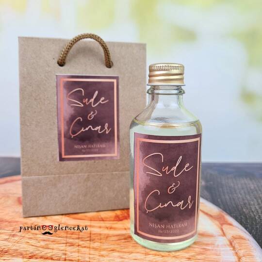 Rose Gold Konsept Kolonya Hediyelik - 2