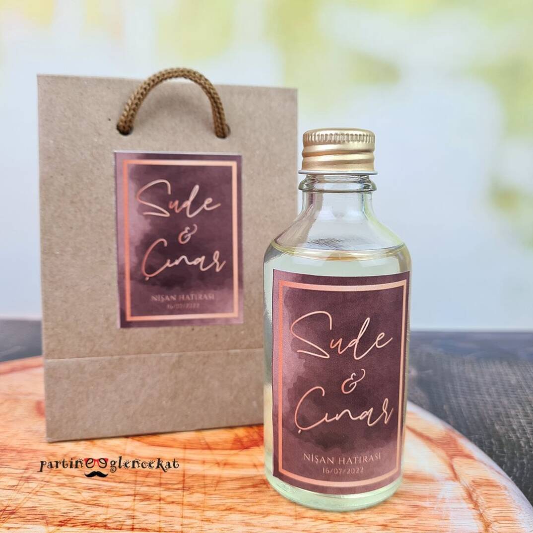 Rose Gold Konsept Kolonya Hediyelik - 2