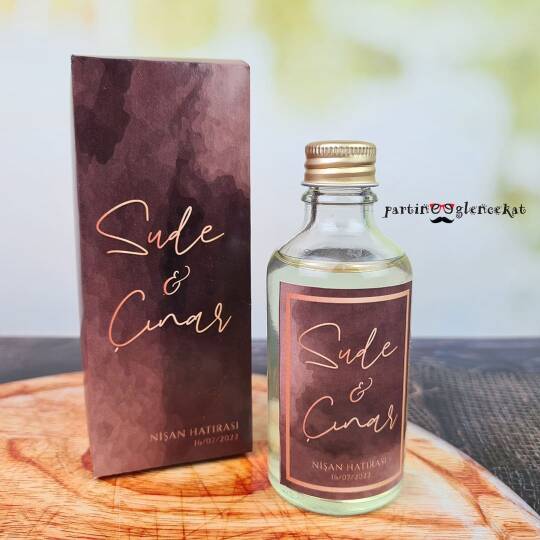 Rose Gold Konsept Kolonya Hediyelik - 3