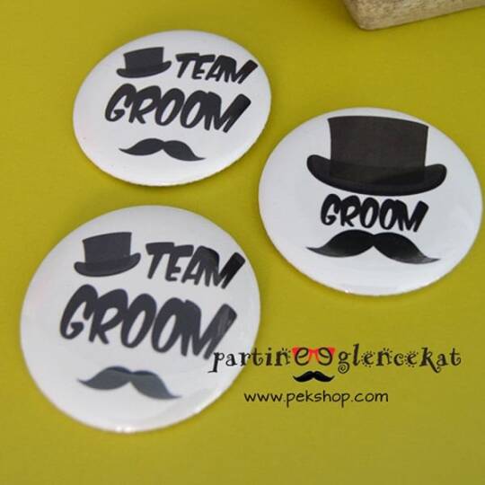 Groom Rozet , Kişiye Özel Tasarım Damat Rozeti