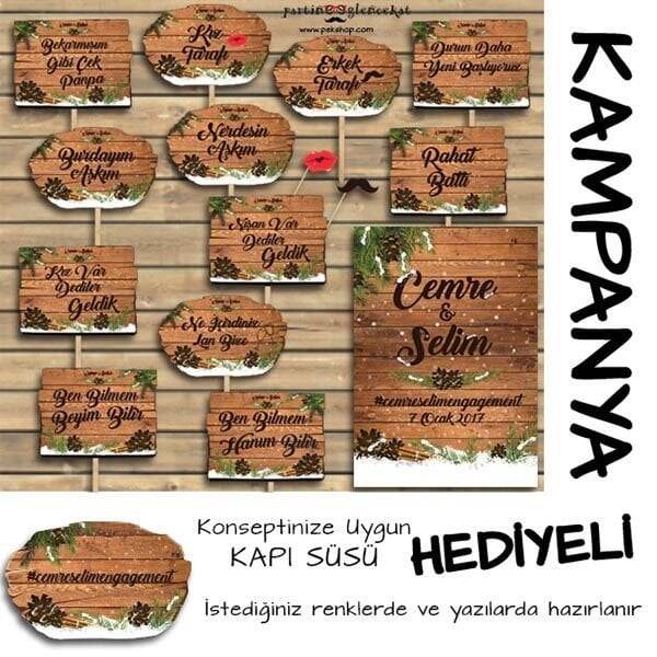 Rustik Winter Konsept Kampanyalı Paket - 1
