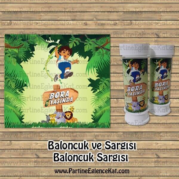 Safari Konsept Baloncuk Sargısı - 1